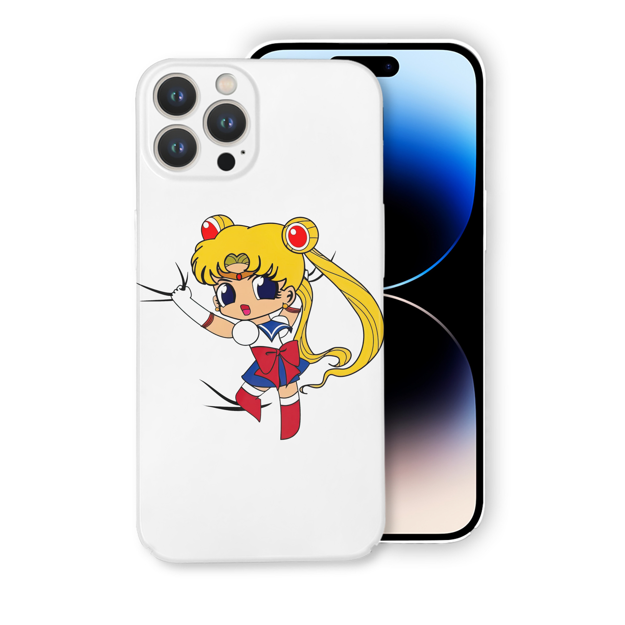 （画像用） 美少女戦士セーラームーン 月野 うさぎ つきの うさぎ Sailor Moon Tsukino Usagi 【iPhone 14シリーズ対応】ハードケース